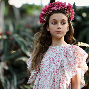 gabrielle dress - festive floral