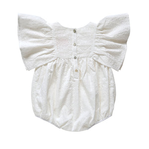 daphne playsuit -  cosmos broderie anglaise