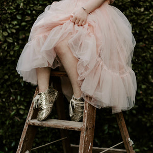 romantic ruffle tutu - ballet pink tulle