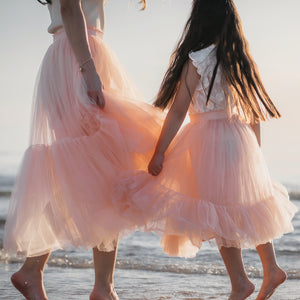 romantic ruffle tutu - ballet pink tulle