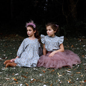 Dusty Mauve tulle tutu skirt for toddlers and tweens