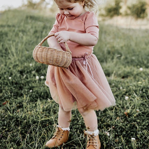 marisol tutu skirt - sepia tulle