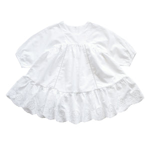 Anne of Avonlea white embroidered cotton dress | aubrie australia