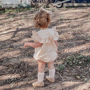 BEAUTIFUL TODDLER GIRLS SPECIAL OCCASION ROMPER
