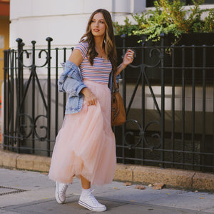 ines romantic tutu - ballet pink tulle