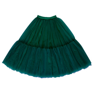 ines romantic tutu - evergreen tulle