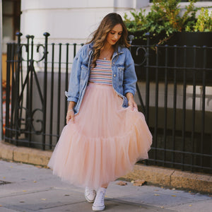 ines romantic tutu - ballet pink tulle