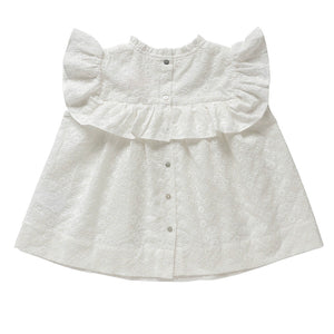 miranda blouse - ivory lucia broderie