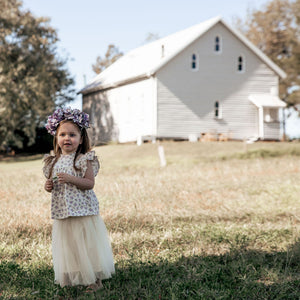 Limoncello tutu skirt for little girls