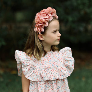 lucinda dress - blush confetti floral