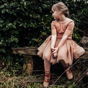 marisol tutu skirt - sepia tulle