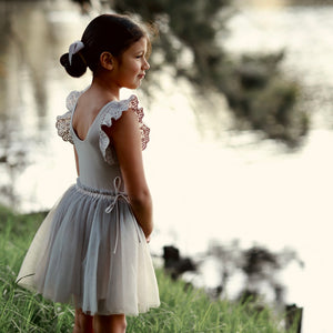 PRETTY TIE DETAILS OF MUSHROOM MARISOL TUTU SKIRT