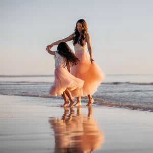 ines romantic tutu - ballet pink tulle