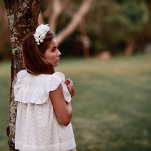 miranda blouse - ivory lucia broderie