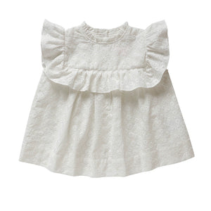 miranda blouse - ivory lucia broderie
