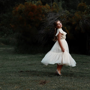 miranda blouse - oatmeal eyelet broderie