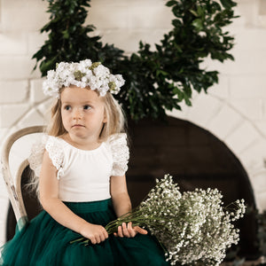sugarplum flower crown - gypso and pine