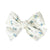 pinwheel bow hair clip - duck egg bluebelle floral