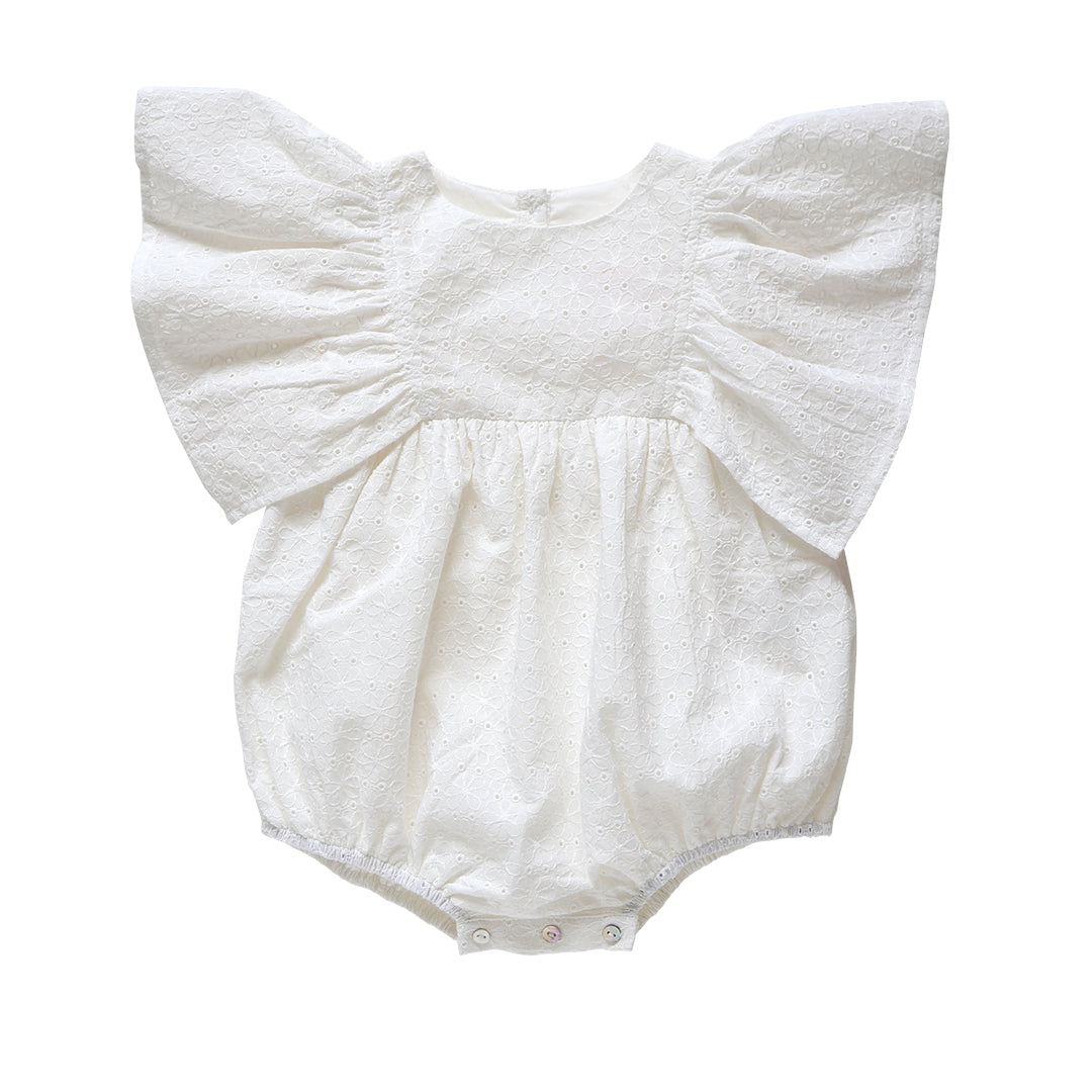 daphne playsuit -  cosmos broderie anglaise