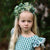 fayette flower crown - hydrangeas and foliage