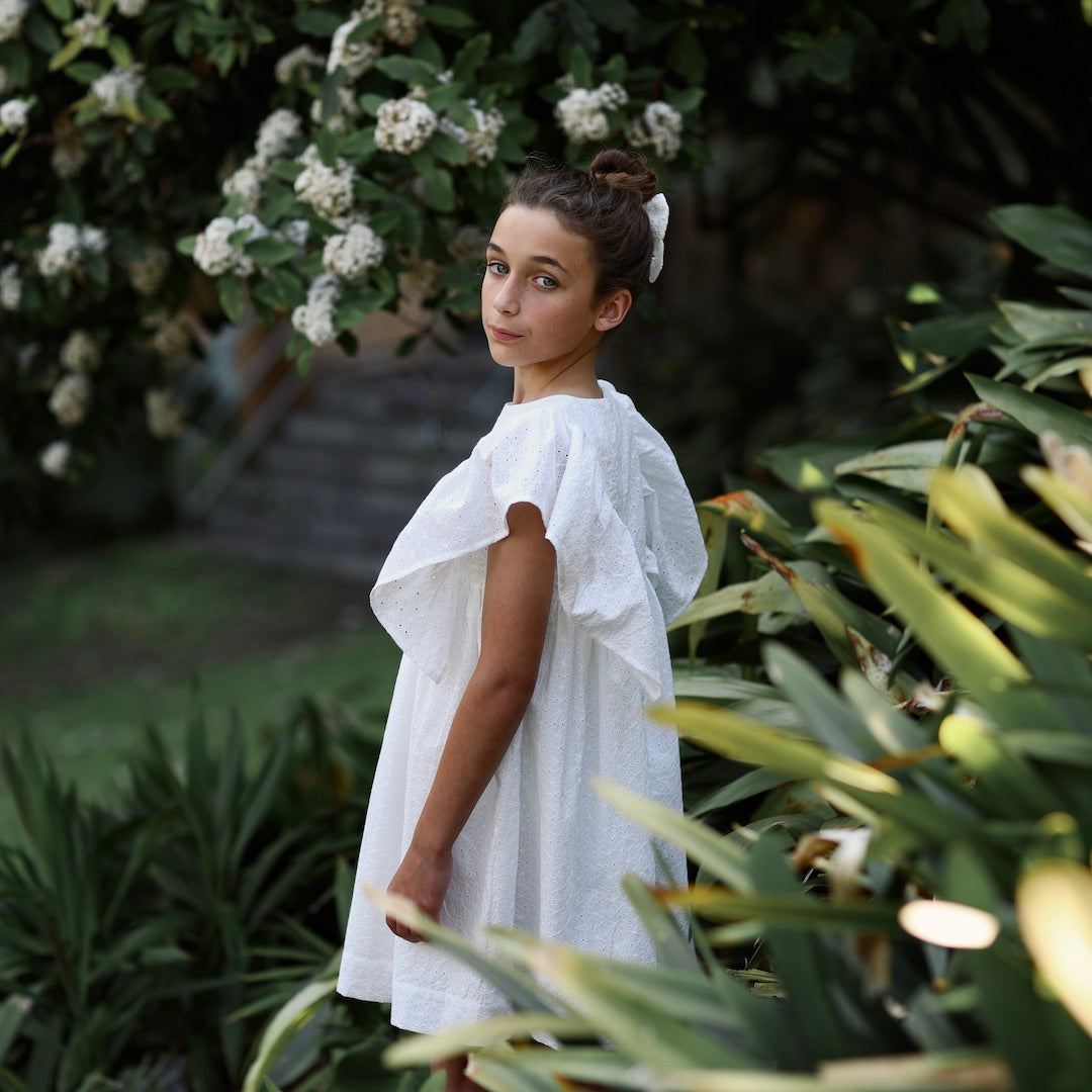 gabrielle dress - cosmos broderie anglaise