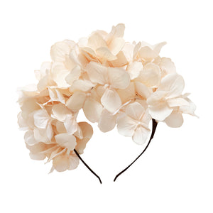 florence flower crown - antique cream blooms
