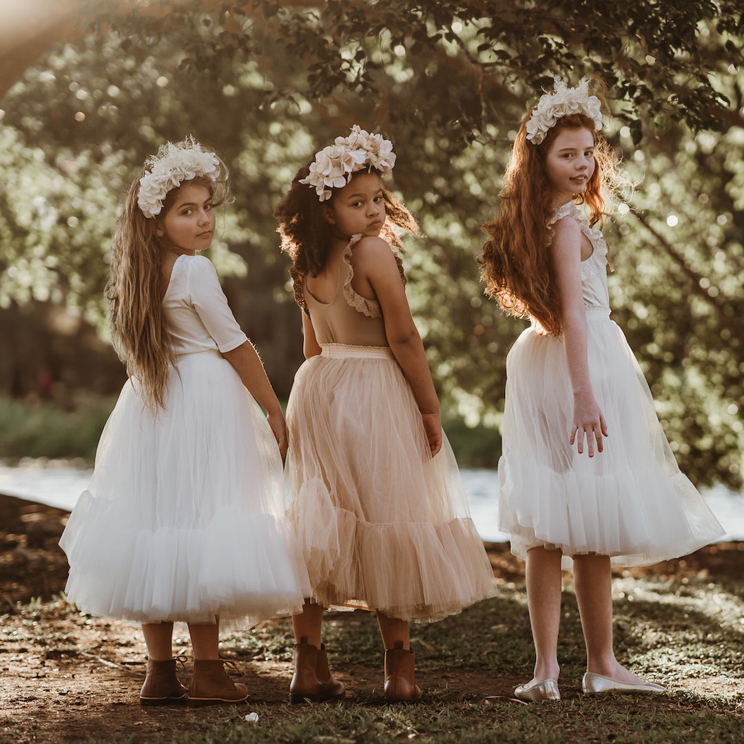 CHAI DIXIE BODYSUIT FOR FLOWER GIRLS