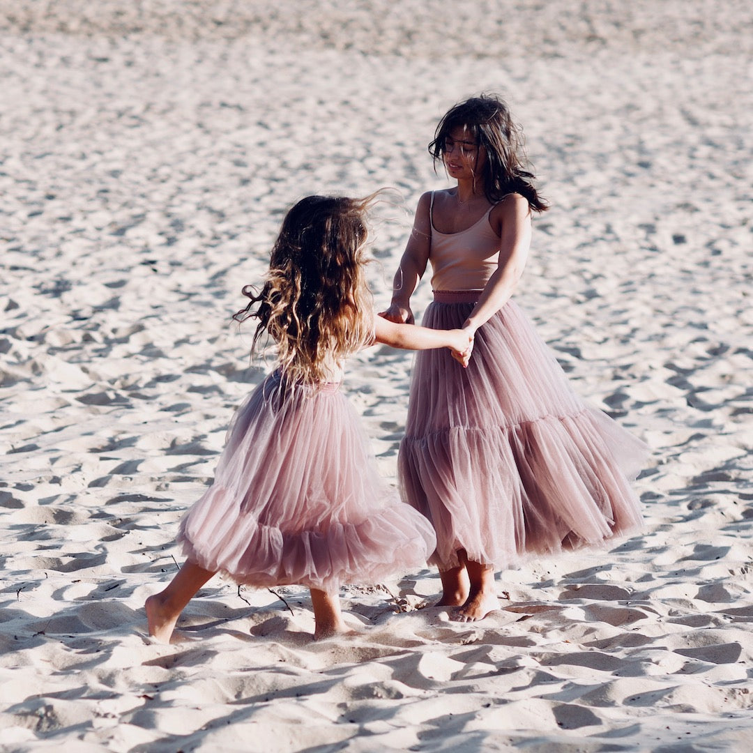 INES LADIES SPECIAL OCCASION TUTU SKIRT IN DEAUVILLE MAUVE