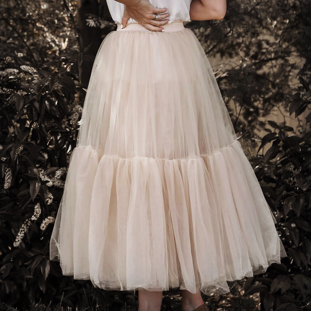 Cream tutu hot sale skirt