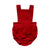 Cherry Cord Christmas Playsuit for toddlers and babies
