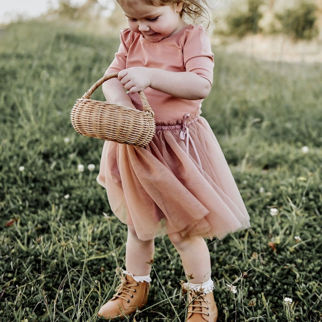 marisol tutu skirt - sepia tulle