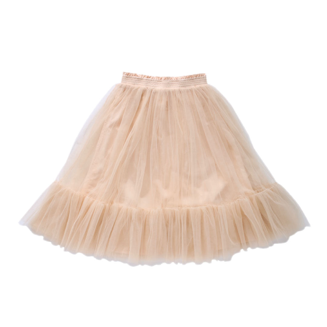 romantic ruffle tutu - oatmeal tulle