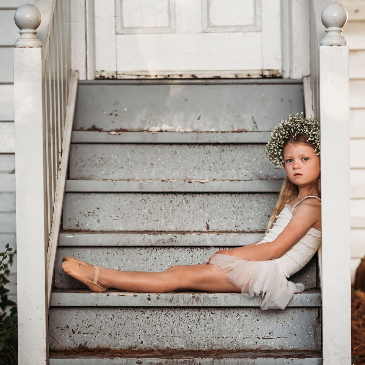 pirouette tutu playsuit - ivory crepe