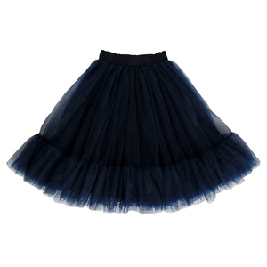 French Navy tulle tutu skirt for girls by AUBRIE