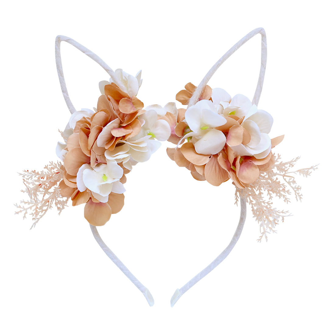 easter flower crown - autumn blooms