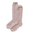 PInk knee high lace socks for little girls