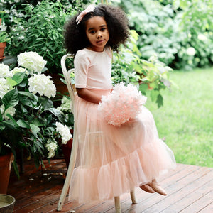 Ballet pink Tabitha Tee and matching tutu by AUBRIE