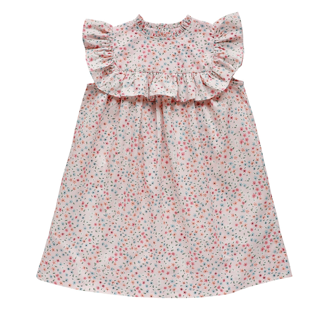 lucinda dress - blush confetti floral