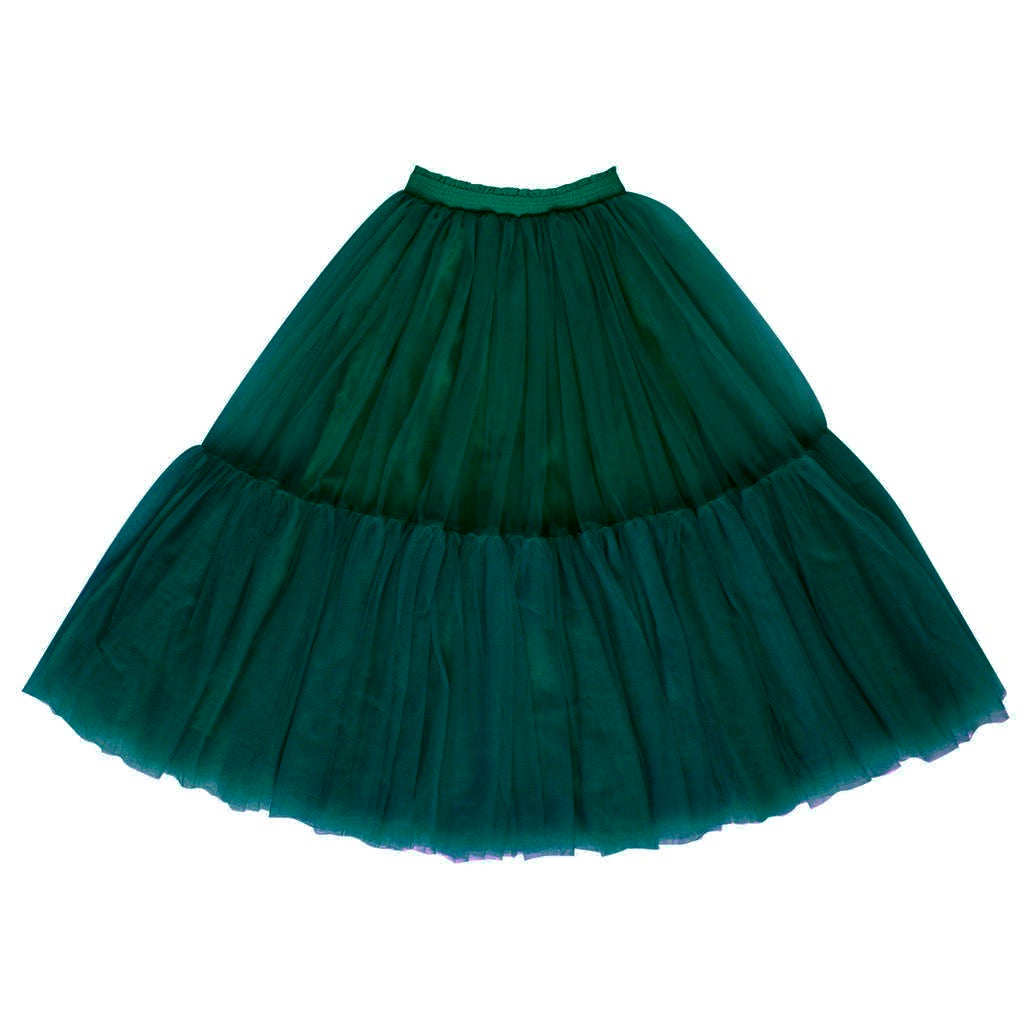 ines romantic tutu - evergreen tulle