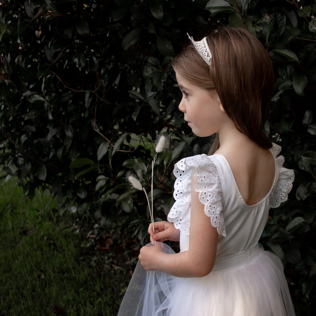 Flower girl lace leotard online