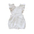 Ivory vuffle romper for toddlers by AUBRIE