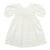 VICTORIA IVORY FLOWER GIRL DRESS IN SNOW FLAKE BRODERIE
