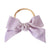Baby Girl's Light Purple Velvet Bow Headband