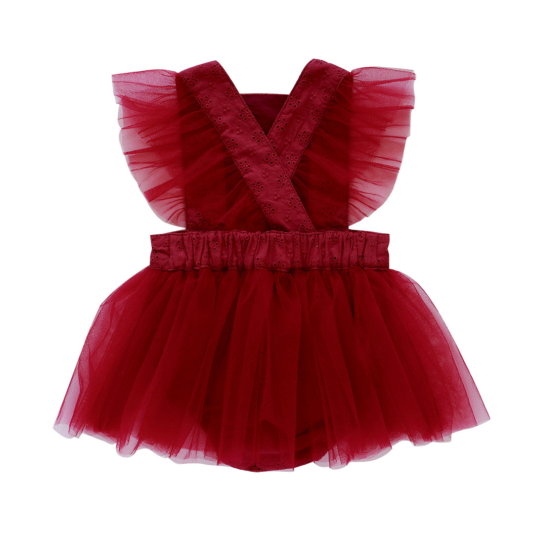 prancer playsuit -  juniper broderie anglaise