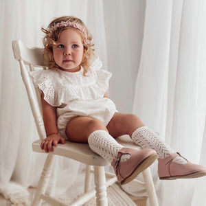 IVORY TODDLER GIRLS SPECIAL OCCASION PLAYSUIT