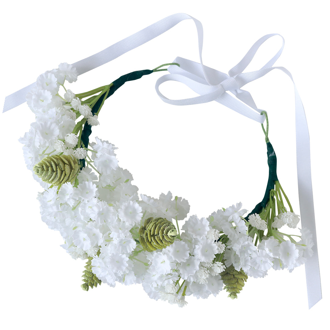 sugarplum flower crown - gypso and pine